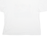 Diamond Head Waikiki Beach Honolulu Hawaii Womens T-Shirt White 90s USA L