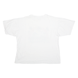 Diamond Head Waikiki Beach Honolulu Hawaii Womens T-Shirt White 90s USA L