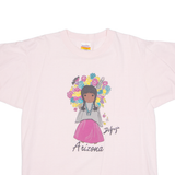 HAZELWOOD De Grazia Arizona Womens T-Shirt Pink USA L