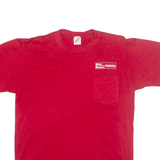 JERZEES Mechanical Workwear Mens T-Shirt Red XL