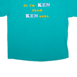 ONEITA Kenosha Mens T-Shirt Green USA 2XL