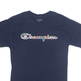 CHAMPION Womens T-Shirt Blue M