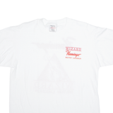 ONEITA Flamingo Wizard Hilton Laughlin Mens T-Shirt White USA L