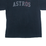 NIKE TEAM HOUSTON ASTROS Mens T-Shirt Black 90s USA XL