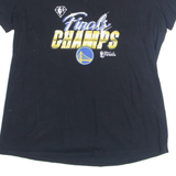 FANATICS NBA Golden State Warriors Womens T-Shirt Black USA V-Neck L