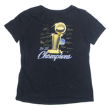 FANATICS NBA Golden State Warriors Womens T-Shirt Black USA V-Neck L