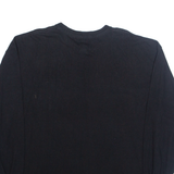 MAJESTIC MLB SAN FRANCISCO GIANTS Mens T-Shirt Black Long Sleeve USA 2XL