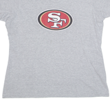 FANATICS San FRANCISCO 49ers Womens T-Shirt Grey USA V-Neck XL