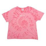 CHAMPION Womens T-Shirt Pink L