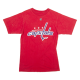 REEBOK Washington Capitals Mens T-Shirt Red USA S