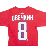 REEBOK Washington Capitals Mens T-Shirt Red USA S