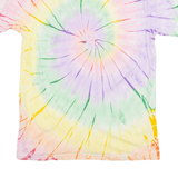 FULFIL Mens Tie Dye T-Shirt Purple M
