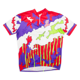 BRIAN Mens T-Shirt Red 1/4 Zip XL