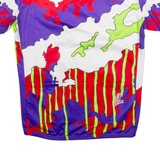 BRIAN Mens T-Shirt Red 1/4 Zip XL