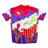 BRIAN Mens T-Shirt Red 1/4 Zip XL