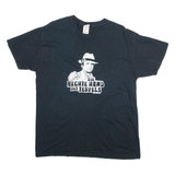 GILDAN Mens T-Shirt Blue L