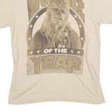 STAR WARS Chewbacca Mens T-Shirt Brown M