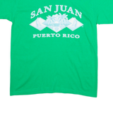 GILDAN San Juan Mens T-Shirt Green L