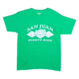 GILDAN San Juan Mens T-Shirt Green L
