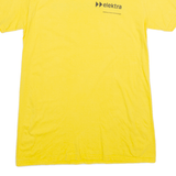 GILDAN Elektra Mens T-Shirt Yellow M