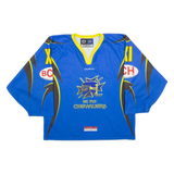 OWAYO Village Hockey Womens Jersey Blue Long Sleeve V-Neck XS