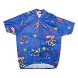 Bicycle Mens Jersey Blue V-Neck XL