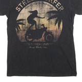 THE ROKER COMPANY Street Surfer Mens T-Shirt Black USA M