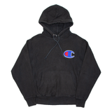 CHAMPION REVERSE WEAVE Mens Black Hoodie M