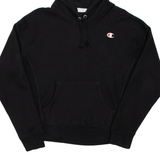 CHAMPION REVERSE WEAVE Womens Black Hoodie M