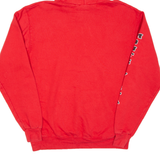 CHAMPION Mens Red Hoodie L