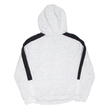 ADIDAS Cropped Womens Grey Hoodie L