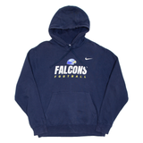 NIKE Falcons Football Mens Blue Hoodie USA L