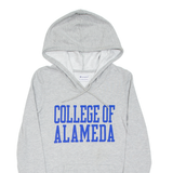 CHAMPION College Of Alameda Womens Grey Hoodie USA S