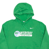 NIKE Webfoot Juniors Womens Green Hoodie USA XL