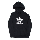 ADIDAS Mens Black Hoodie S