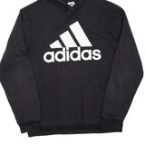 ADIDAS Mens Black Hoodie M
