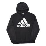 ADIDAS Mens Black Hoodie M