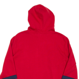 NAUTICA Cropped Womens Red Hoodie L