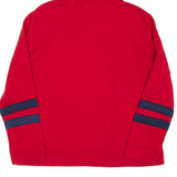 NAUTICA Cropped Womens Red Hoodie L