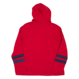 NAUTICA Cropped Womens Red Hoodie L