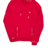 TRUE RELIGION Womens Red Hoodie S