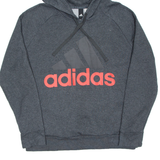 ADIDAS Womens Grey Hoodie M