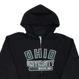 CHAMPION Ohio University Mens Black Hoodie Full Zip M
