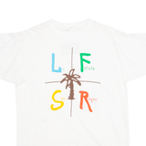 LA FRESTA Mens T-Shirt White USA L