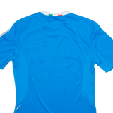 ADIDAS F.I.R Italia Mens T-Shirt Blue L