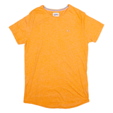 TOMMY HILFIGER Mens T-Shirt Orange M