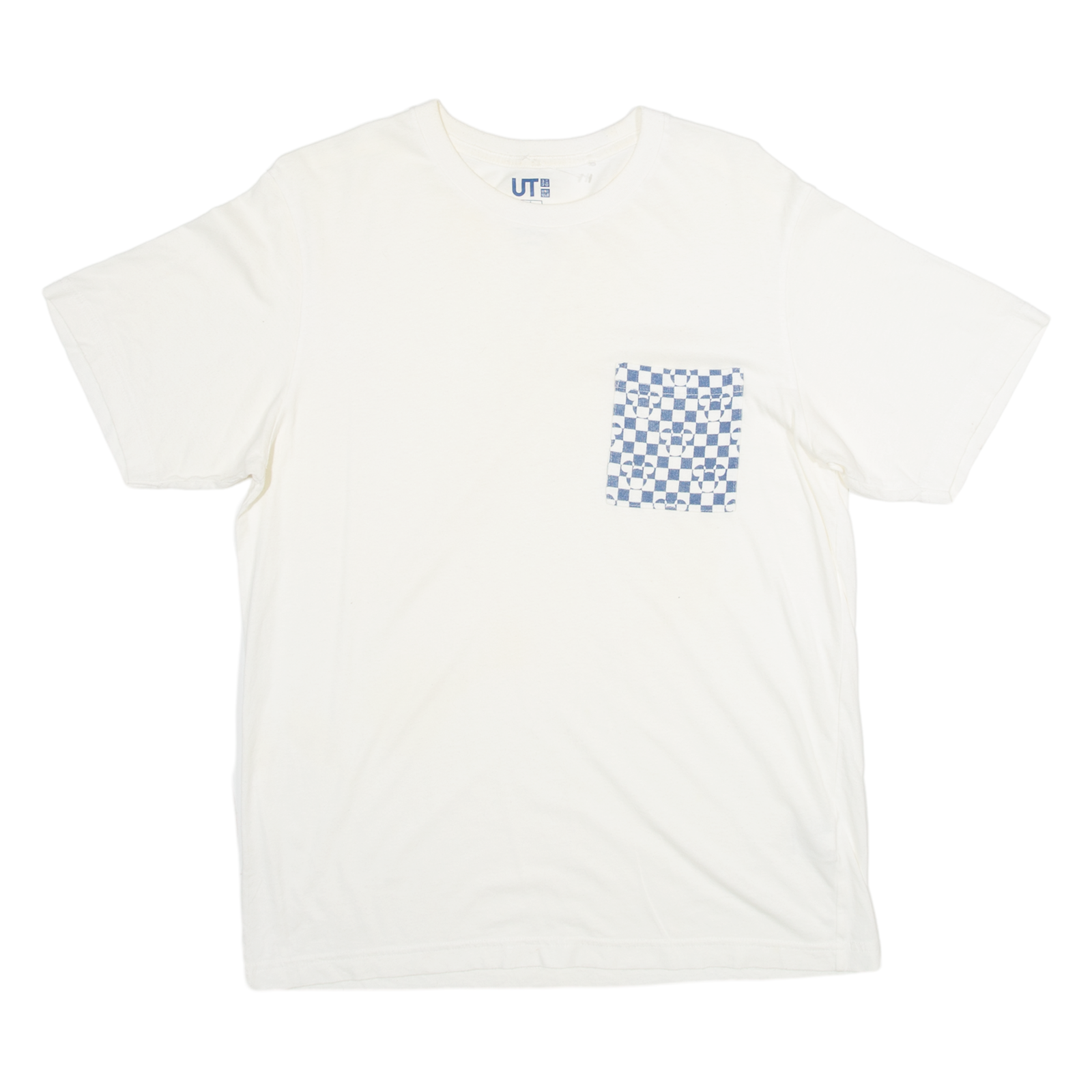 UT DISNEY Womens T-Shirt Cream L