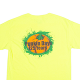 GILDAN Punkin Days Mens T-Shirt Yellow USA L