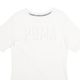 PUMA Womens T-Shirt White UK 10