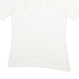 PUMA Womens T-Shirt White UK 10